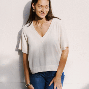 MAYA LINEN TOP